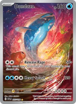 Pokémon-Karte Dondozo 207/198