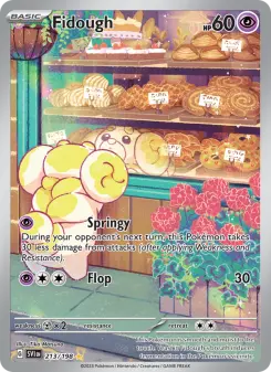 Pokémon-Karte Fidough 213/198