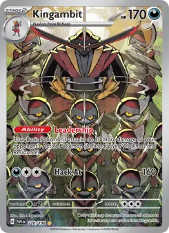 Pokémon-Karte Kingambit 220/198
