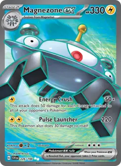Pokémon-Karte Magnezone ex 226/198
