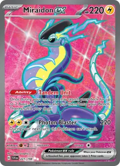 Pokémon-Karte Miraidon ex 227/198