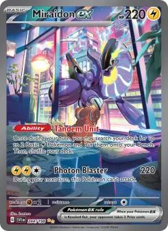 Pokémon-Karte Miraidon ex 244/198