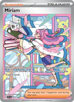 Pokémon-Karte Miriam 251/198
