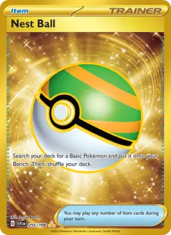 Pokémon-Karte Nest Ball 255/198