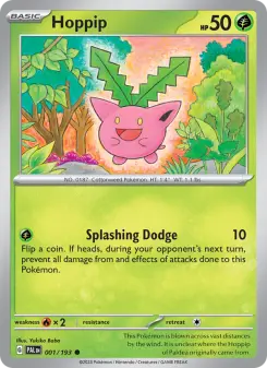 Pokémon-Karte Hoppip 001/193
