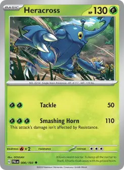 Pokémon-Karte Heracross 006/193