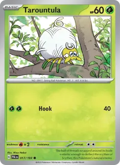 Pokémon-Karte Tarountula 017/193