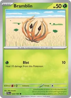 Pokémon-Karte Bramblin 023/193