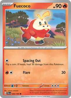 Pokémon-Karte Fuecoco 035/193