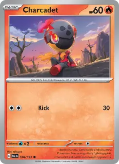 Pokémon-Karte Charcadet 038/193