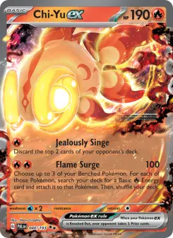 Pokémon-Karte Chi-Yu ex 040/193