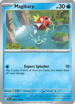 Pokémon-Karte Magikarp 042/193
