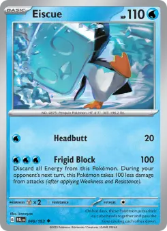 Pokémon-Karte Eiscue 048/193