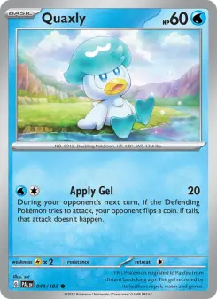 Pokémon-Karte Quaxly 049/193
