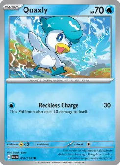 Pokémon-Karte Quaxly 050/193