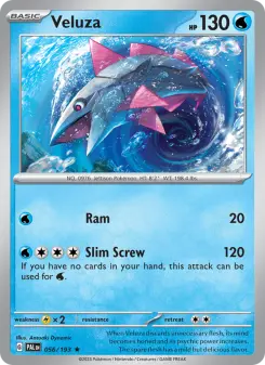 Pokémon-Karte Veluza 056/193