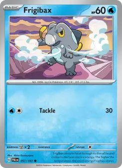 Pokémon-Karte Frigibax 057/193