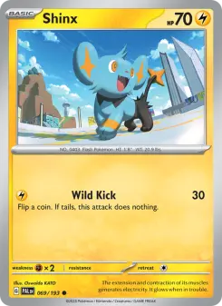 Pokémon-Karte Shinx 069/193