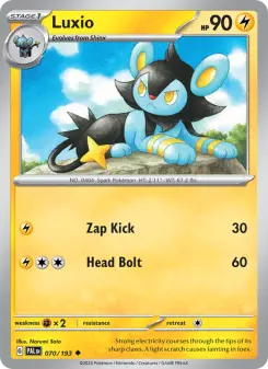Pokémon-Karte Luxio 070/193