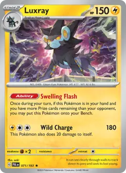 Pokémon-Karte Luxray 071/193