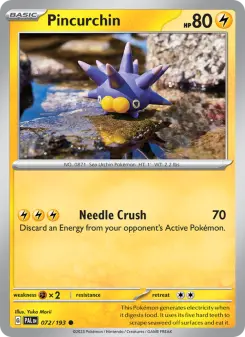 Pokémon-Karte Pincurchin 072/193