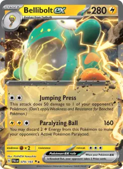 Pokémon-Karte Bellibolt ex 079/193