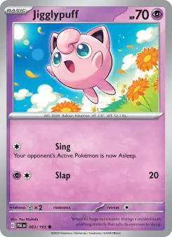 Pokémon-Karte Jigglypuff 083/193
