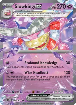 Pokémon-Karte Slowking ex 086/193