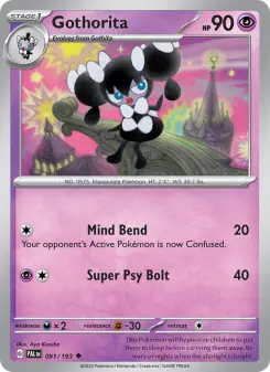 Pokémon-Karte Gothorita 091/193