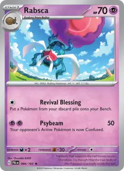 Pokémon-Karte Rabsca 099/193