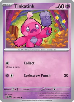 Pokémon-Karte Tinkatink 100/193