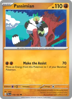 Pokémon-Karte Passimian 118/193