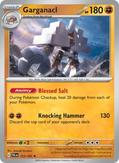 Pokémon-Karte Garganacl 123/193