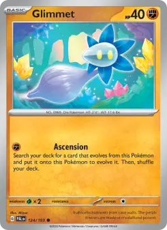 Pokémon-Karte Glimmet 124/193
