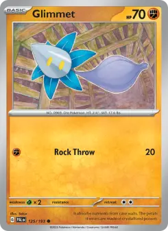 Pokémon-Karte Glimmet 125/193