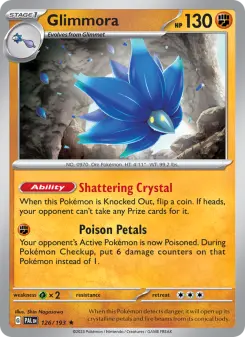Pokémon-Karte Glimmora 126/193