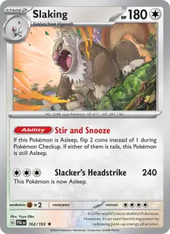 Pokémon-Karte Slaking 162/193