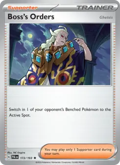 Pokémon-Karte Boss's Orders 172/193