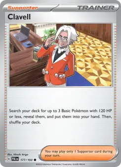 Pokémon-Karte Clavell 177/193