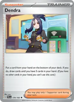 Pokémon-Karte Dendra 179/193