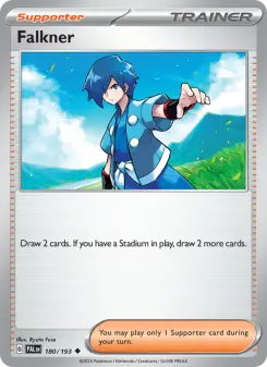 Pokémon-Karte Falkner 180/193