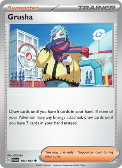 Pokémon-Karte Grusha 184/193