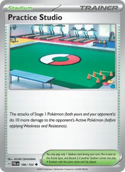 Pokémon-Karte Practice Studio 186/193