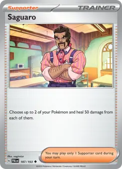 Pokémon-Karte Saguaro 187/193