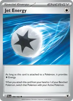Pokémon-Karte Jet Energy 190/193