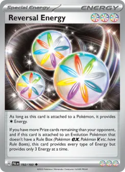 Pokémon-Karte Reversal Energy 192/193