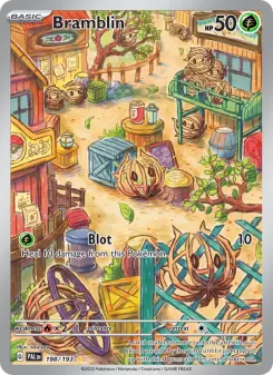 Pokémon-Karte Bramblin 198/193
