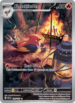 Pokémon-Karte Fletchinder 199/193