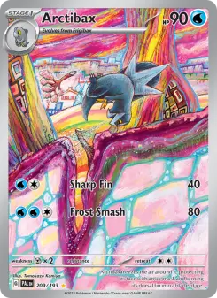 Pokémon-Karte Arctibax 209/193