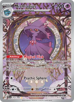 Pokémon-Karte Mismagius 212/193